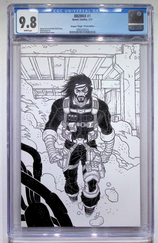 BRZRKR #1 Cover J (2021) Brzrkr CGC 9.8