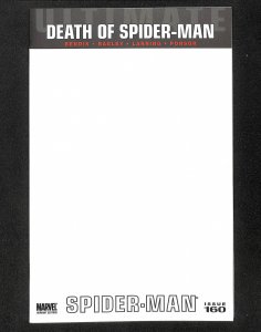 Ultimate Spider-Man #160 VF 8.0 Blank Variant