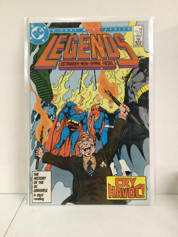 Legends 4 Nm Near Mint DC Comics 