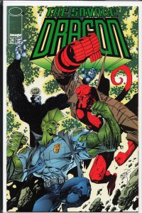 Savage Dragon #34 (1996) Hellboy