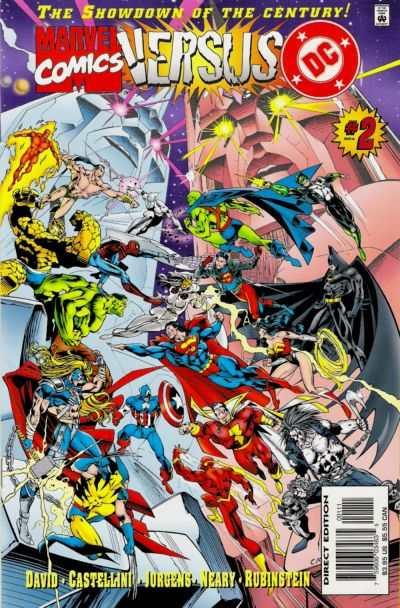 DC versus Marvel #2, NM + (Stock photo)