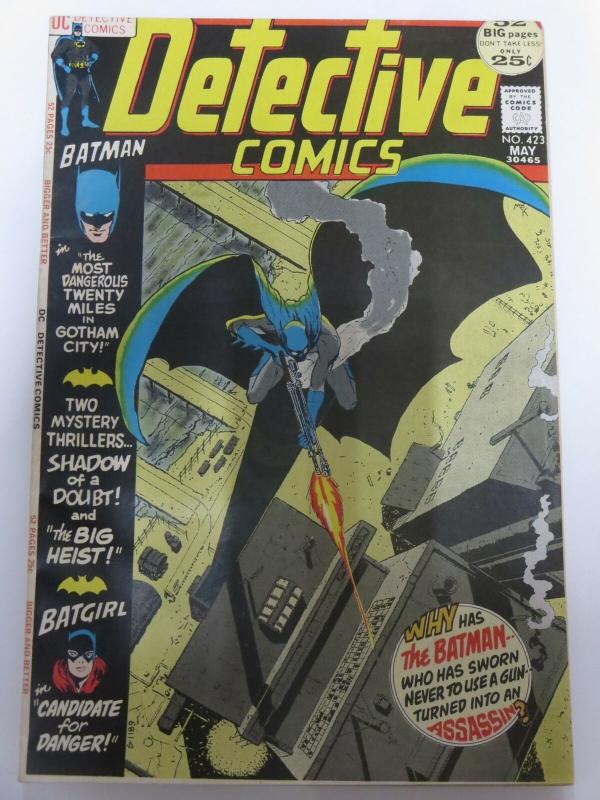 DETECTIVE 423 VG+ May 1972 Batgirl! COMICS BOOK