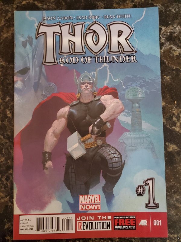 Thor God of Thunder #1 Marvel (13) NM or Better