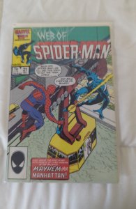 Web of Spider-Man #21 (1986) Spider-Man 