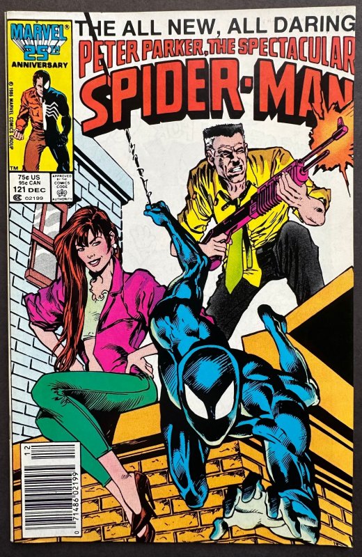 The Spectacular Spider-Man #121 Newsstand Edition (1986)