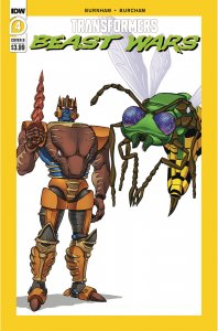 TRANSFORMERS BEAST WARS #4 CVR B DAN SCHOENING 