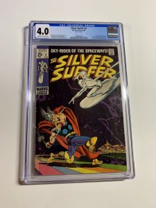 silver Surfer 4 cgc 4.0 ow/w pages marvel 1969