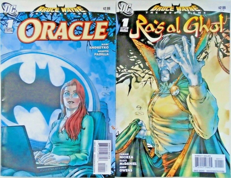 *Bruce Wayne: Road Home COMPLETE Set of 8 One-Shots