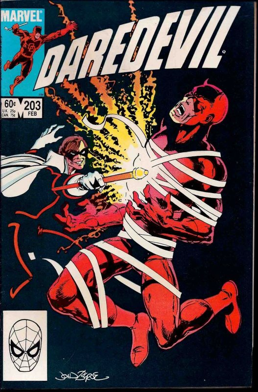 Marvel Comics Group! Daredevil! Issue 203!