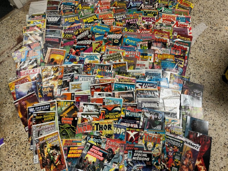 ~200 Comics! Start Your Own Collection Long Box Lot