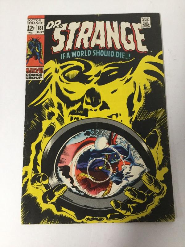 Doctor Strange 181 5.0 Vg/fn Very Good Fine Marvel SA 