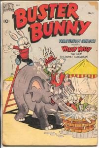 Buster Bunny #1 1949-Standard-1st issue-elephant-Frank Frazetta-Wolfe-rare-G+