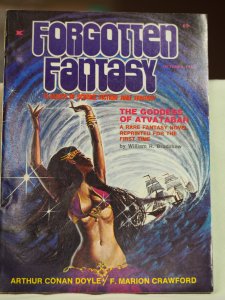 Forgotten Fantasy Issues #1-5 1970-1971 Unread Copies