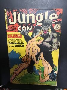 Jungle Comics #128 (1950) Affordable grade Kaannga key! VG+ Wow!