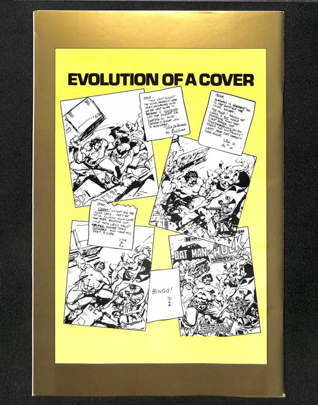 Batman Vs. The Incredible Hulk #1 VF/NM 9.0