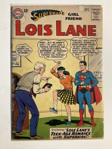 SUPERMAN’S GIRLFRIEND LOIS LANE 42 VG+ VERY GOOD+ 4.5 WATER DAMAGE DC COMICS