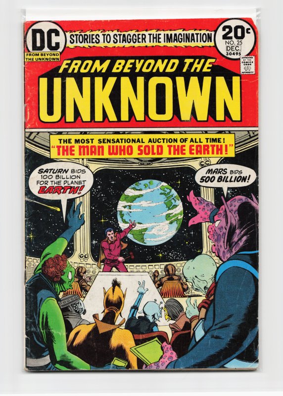 From Beyond the Unknown #25 (1973) Space Museum