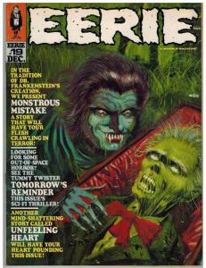 EERIE 19 VG-F Dec. 1968 COLON,ROCKWELL,PLUS CRANDALL,M