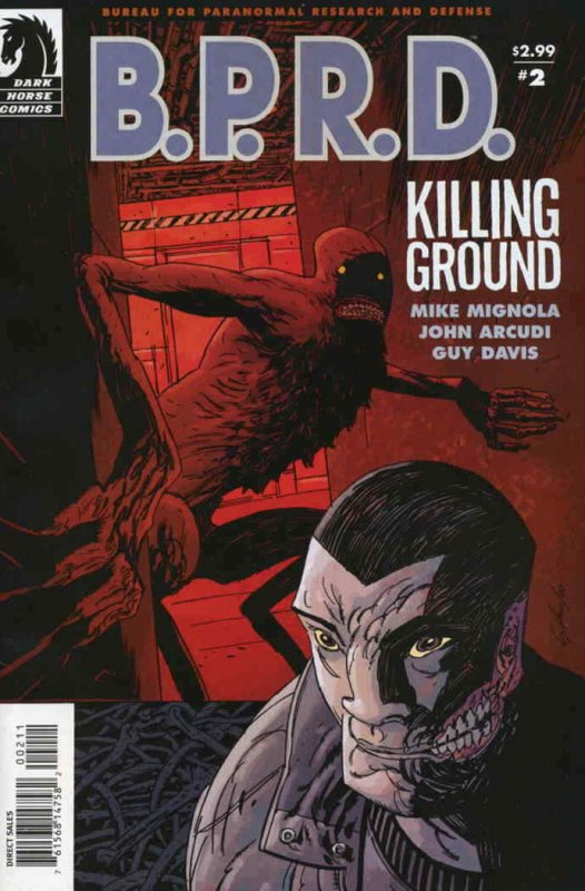 B.P.R.D.: Killing Ground #2 VF/NM; Dark Horse | save on shipping - details insid