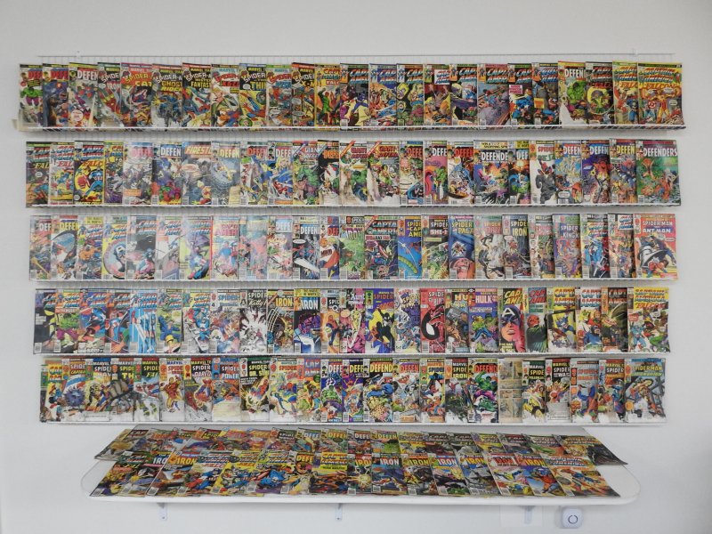 Huge Lot 150+ Low Grade Comics W/ Marvel Team-Up, Captain America +More See desc