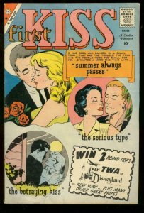 FIRST KISS #13 1960 CHALRTON COMICS ROMANCE LOVE VG