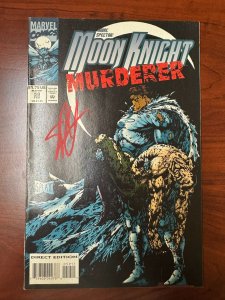 Marc Spector: Moon Knight #59 (1994) Signed By Stephen Platt