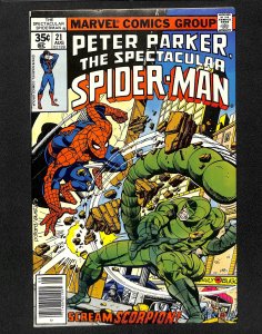 Spectacular Spider-Man #21 NM- 9.2