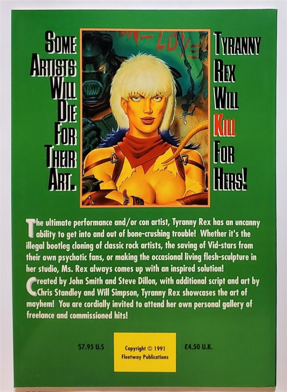 Tyranny Rex #1 (1991, Fleetway Quality) 9.0 VF/NM