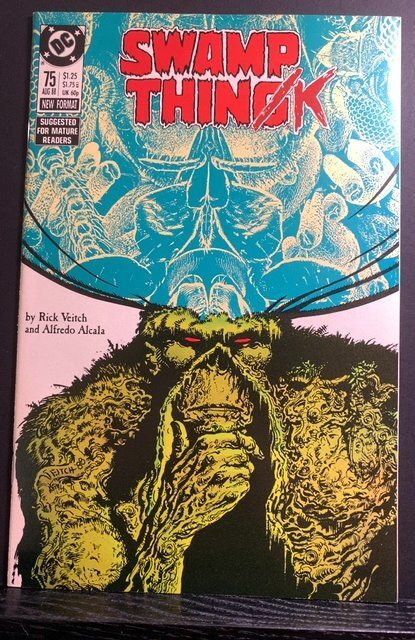 Swamp Thing #75 (1988) Rick Veitch Story & Cover