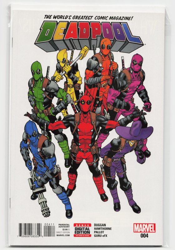 Deadpool #4 (2016) Deadpool