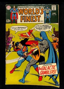 World's Finest Comics #185 Batman Superman!