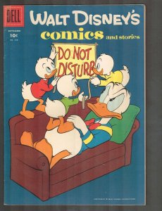 Walt Disney's Comics & Stories #216 ~~ Carl Barks Art ~ 1958 (5.0) WH