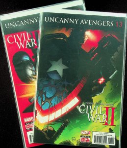 Uncanny Avengers #13-14 (Aug-Sep 2016, Marvel) - Comic Set of 2 - Near Mint