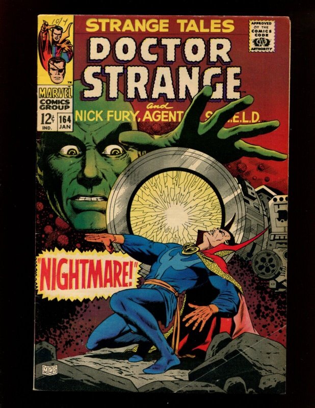 STRANGE TALES #164 - STERANKO (F-) 1968 