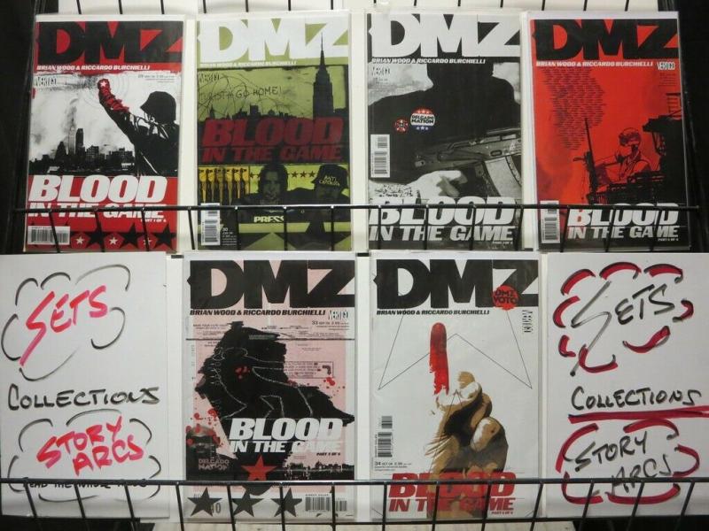 DMZ (2006 VERTIGO) 29-34  Blood In The Game