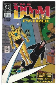 Doom Patrol #20  (1989, DC) 4.5