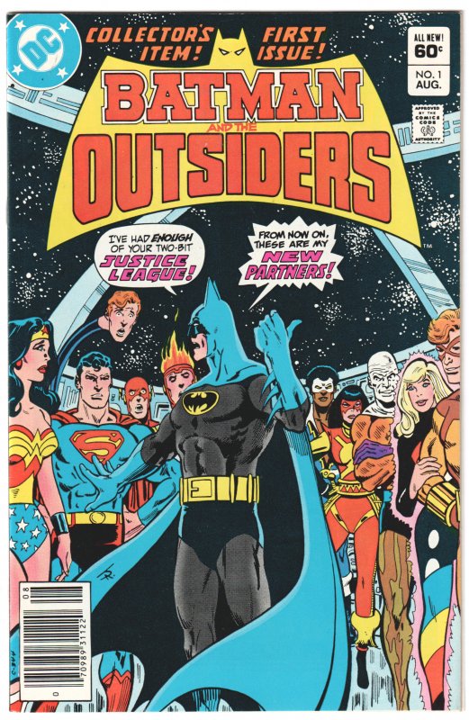 Batman and the Outsiders #1 (1983) Batman and the Outsiders [Key Issue]