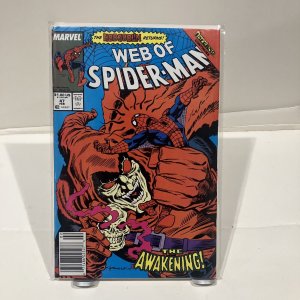 WEB OF SPIDER-MAN #47 * MARVEL COMICS