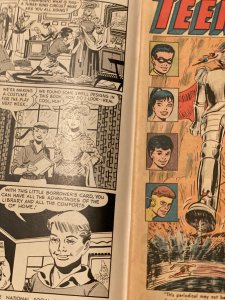 Teen Titans #1 (1966)first solo series key book subscription oil pencil mark