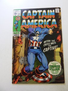 Captain America #125 (1970) FN+ condition