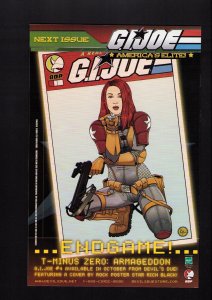 G.I. Joe Comic Book #3 - SIGNED BY JOE CASEY! (9.0/9.2) 2005