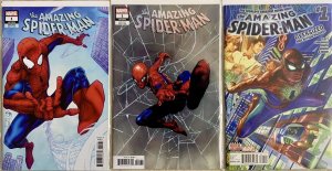 3 Amazing Spider-Man #1  | 2015 Alex Ross | 2018 1:25 Davis & 1:50 Opena Variant