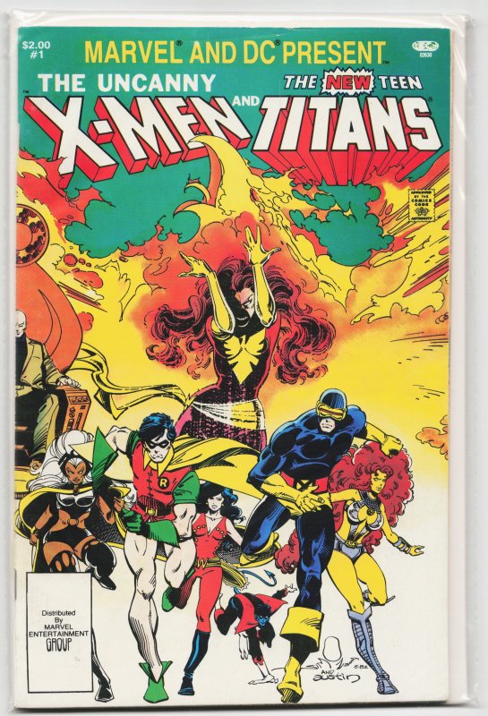 Marvel and DC Present featuring The Uncanny X-Men and The New Teen Titans (19...