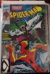 SPIDER-MAN # 2 MARVEL 1990   MCFARLANE TORMENT PT 2 the lizard 