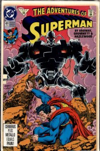 Adventures of Superman #491 (1992) Superman