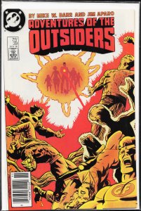 Adventures of the Outsiders #39 (1986) The Outsiders