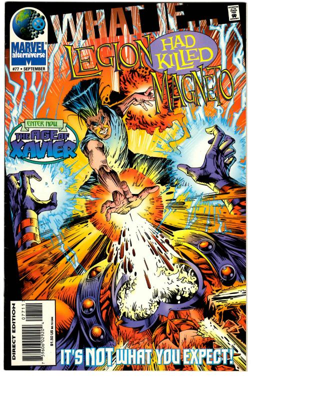 5 What If... Marvel Comic Books # 75 76 77 78 79 Spider-Man Hulk X-Men Storm BH2