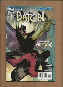 BATGIRL #3  ADAM HUGHES NIGHTWING COVER DC  NEW 52 