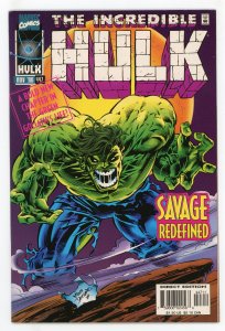 Incredible Hulk #447 Peter David VF