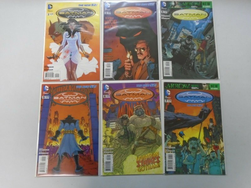 Batman Incorporated lot #2-13 some variants 6.0 FN (2012 2nd Series)